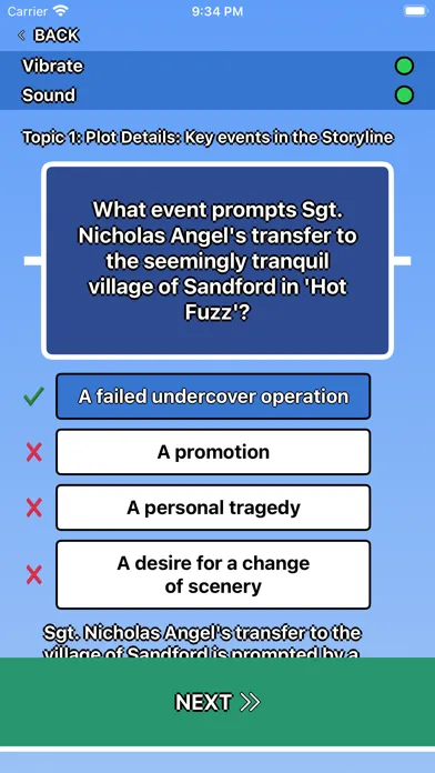 Hot Fuzz Trivia应用截图