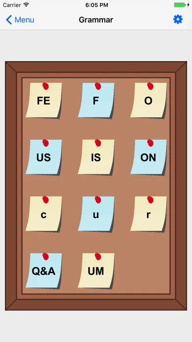Irregular Nouns Screenshots