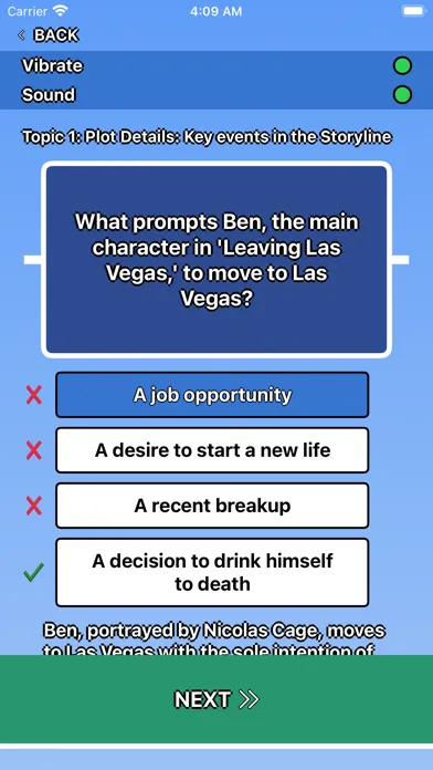Leaving Las Vegas Trivia應用截圖