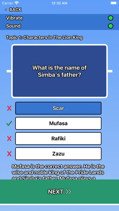 Lion King Trivia应用截图