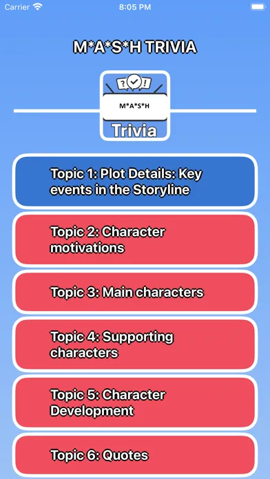 تصاویر M*A*S*H Trivia