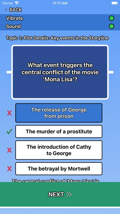 Capturas de pantalla de Mona Lisa Trivia