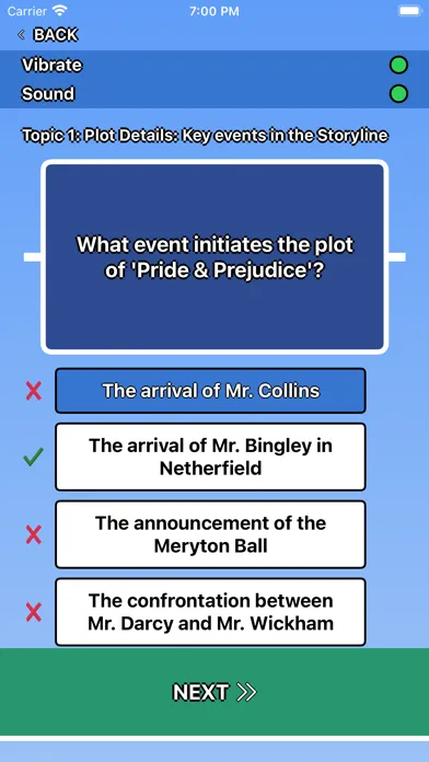 Pride & Prejudice Trivia স্ক্রিনশট