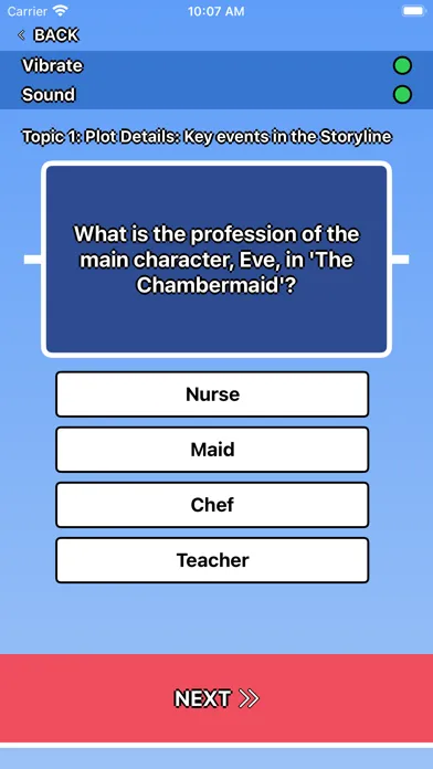 Capturas de pantalla de The Chambermaid Trivia