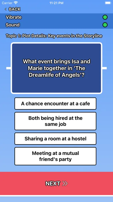 The Dreamlife of Angels Trivia Screenshots