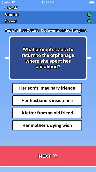 The Orphanage Trivia سکرین شاٹس