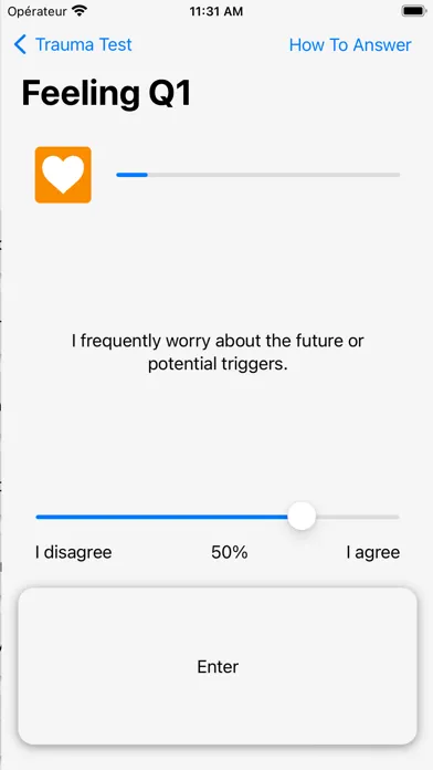 Trauma Test Screenshots