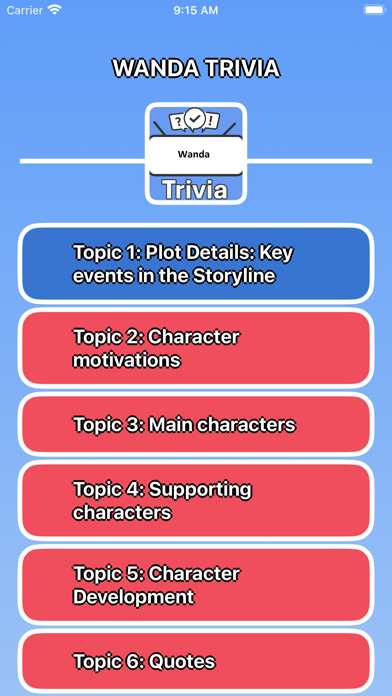Скриншоты Wanda Trivia