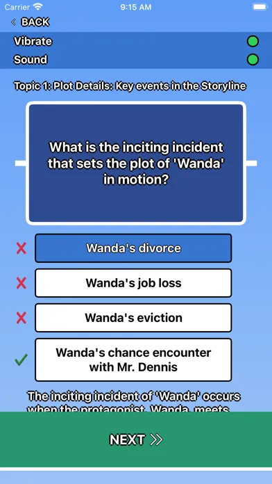 Tangkapan layar Wanda Trivia