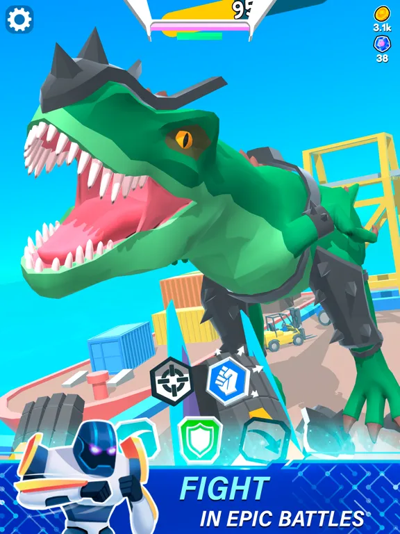 Mechangelion - Robot Fighting iPad  Screenshots