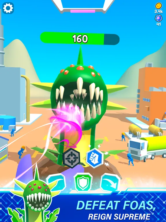 Mechangelion - Robot Fighting iPad  Screenshots