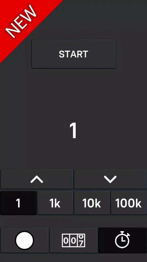 ภาพหน้าจอของ 1.000.000 Click Button