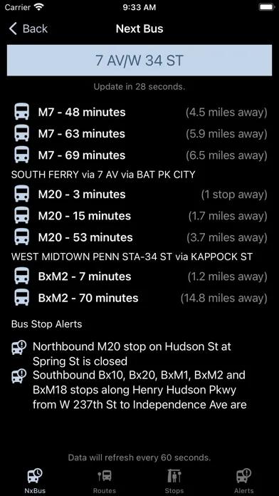NxBusNY 스크린샷