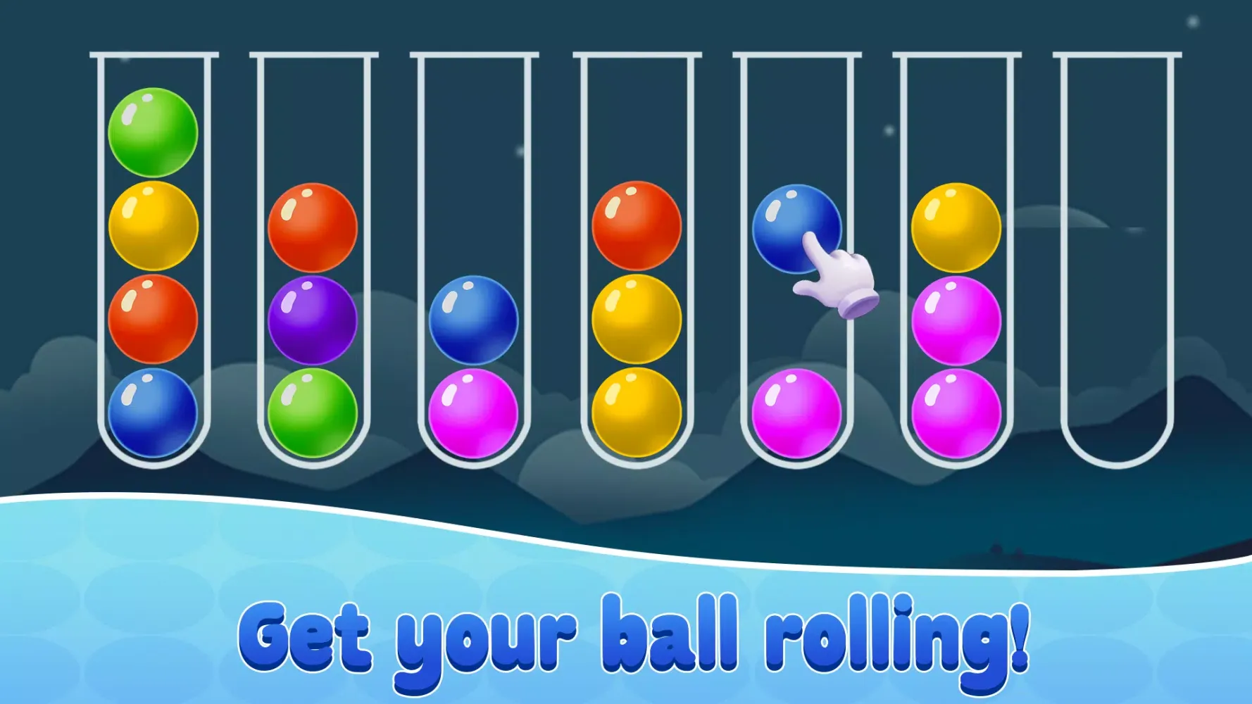 Ảnh chụp màn hình của Ball Sort Puzzle