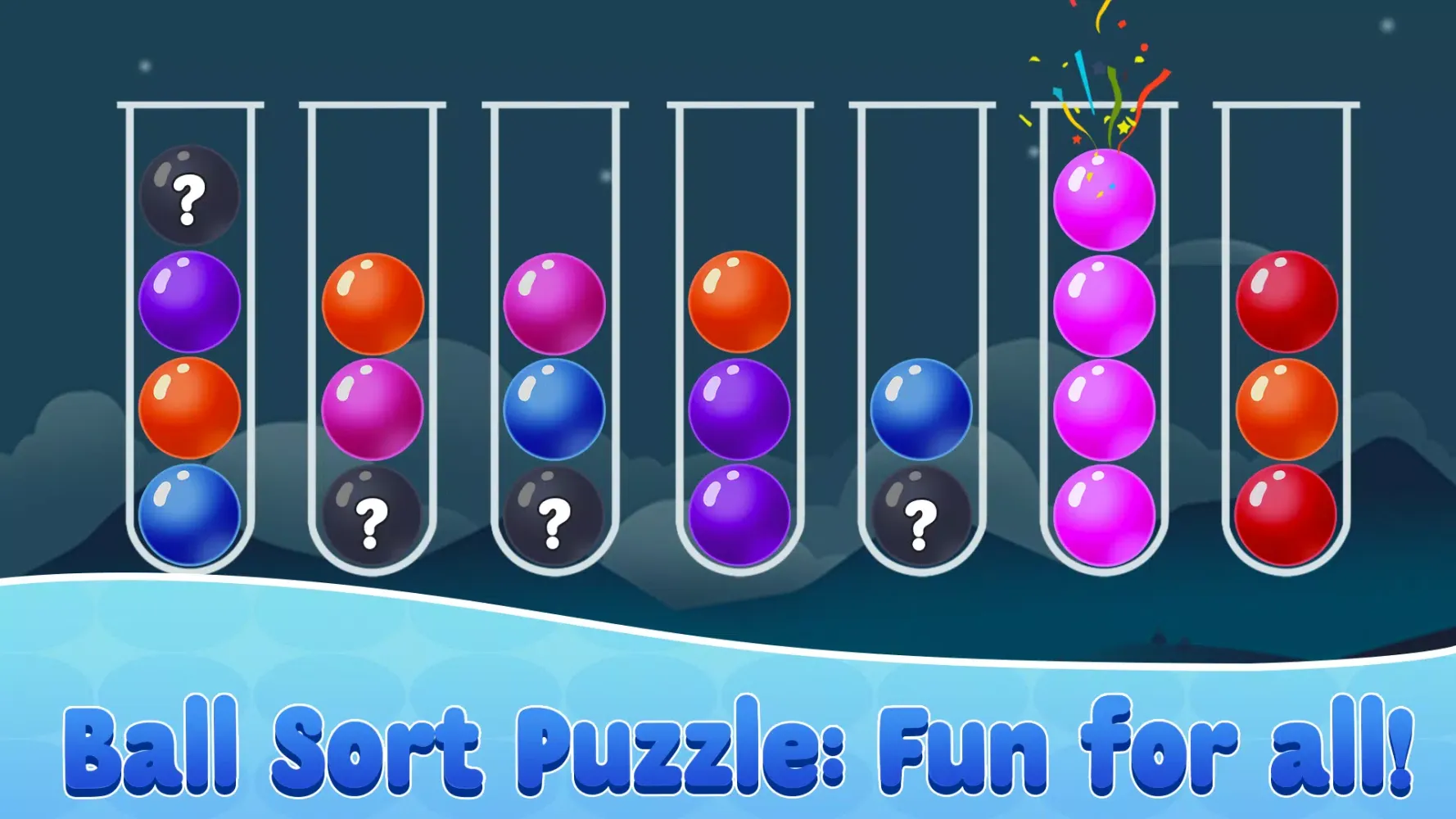 Ảnh chụp màn hình của Ball Sort Puzzle