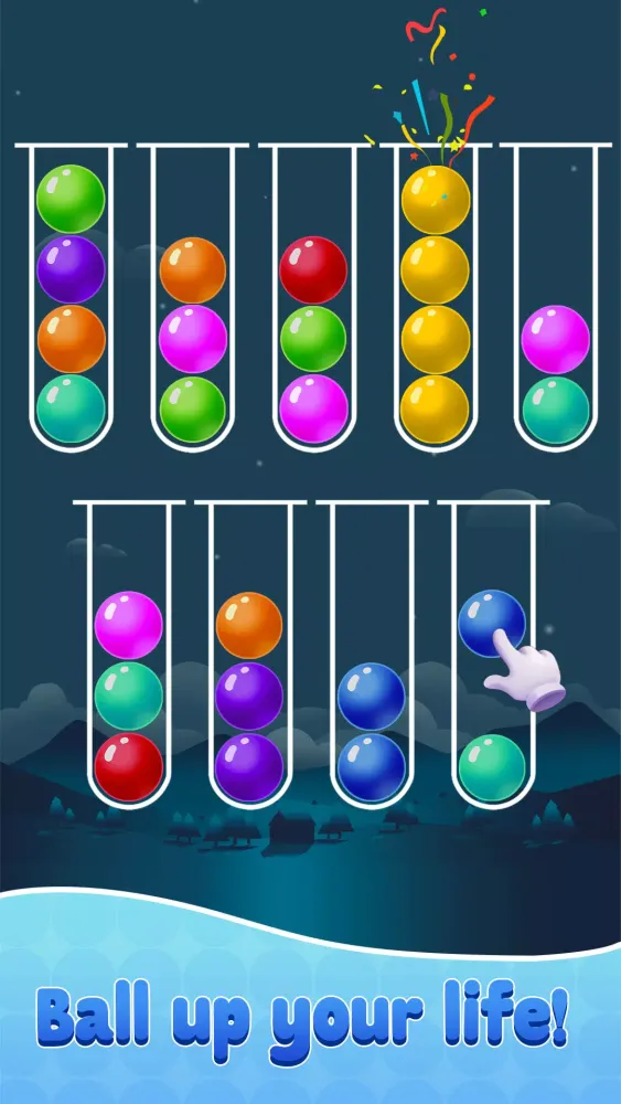 Ảnh chụp màn hình của Ball Sort Puzzle