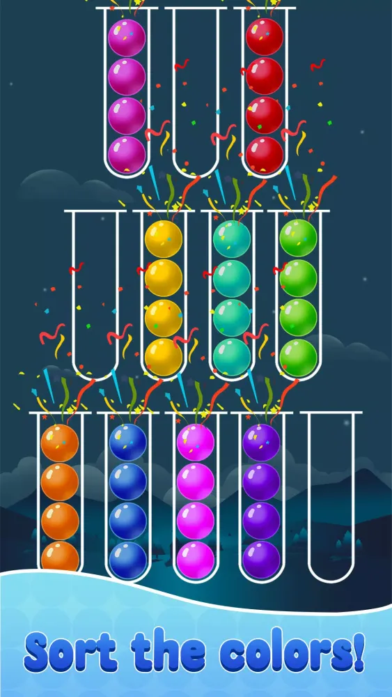 Ảnh chụp màn hình của Ball Sort Puzzle