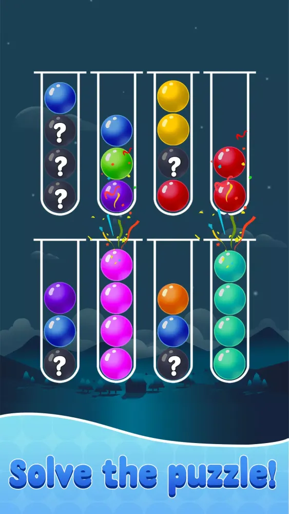 Ảnh chụp màn hình của Ball Sort Puzzle