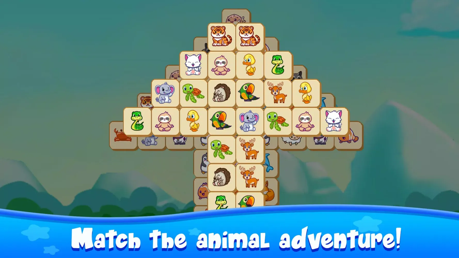 Captures d'écran de Tile Puzzle - Match Animal 3D