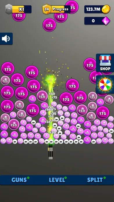 Capturas de pantalla de Laser Split: Ball Blaster Game