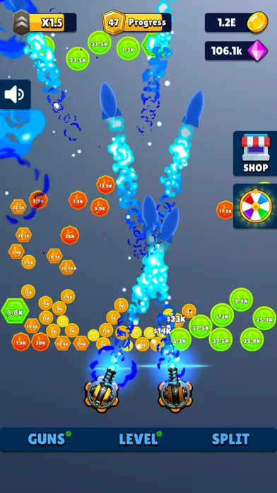 Capturas de pantalla de Laser Split: Ball Blaster Game