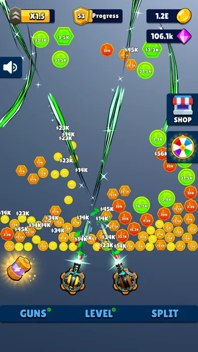 Capturas de pantalla de Laser Split: Ball Blaster Game