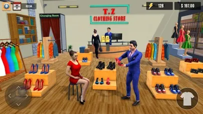 Tangkapan layar Clothing Store Manager Game 3D