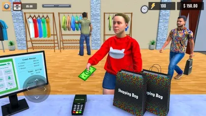 Tangkapan layar Clothing Store Manager Game 3D