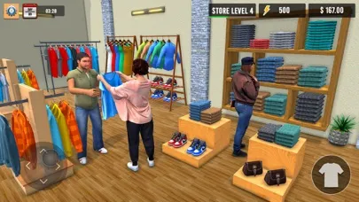 Tangkapan layar Clothing Store Manager Game 3D