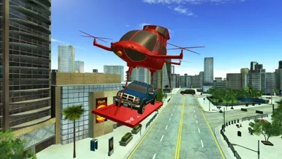 صور Flying Drone Car Delivery Sim