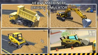 Excavator Crane: Bulldozer & Concrete Loader Drive स्क्रीनशॉट