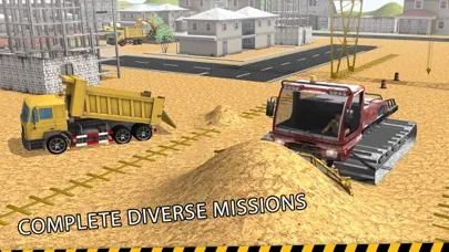 Excavator Crane: Bulldozer & Concrete Loader Drive स्क्रीनशॉट