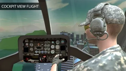 Flying Pilot Helicopter Rescue - City 911 Emergency Rescue Air Ambulance Simulator Screenshots
