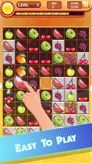 Capturas de pantalla de Happy Fruit Bunny Match 3 Game