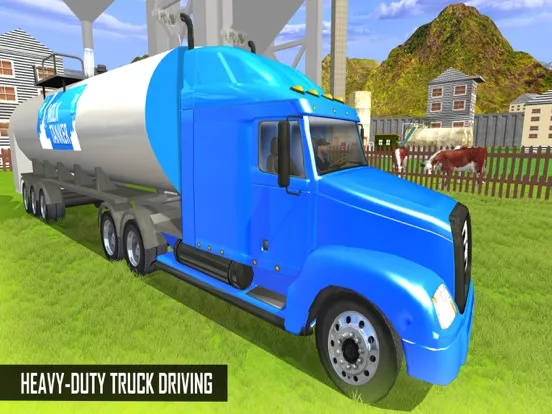 Milk-Man: Offroad Transporter Trailer Truck Drive iPad 應用截圖