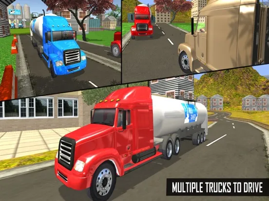Milk-Man: Offroad Transporter Trailer Truck Drive iPad 應用截圖