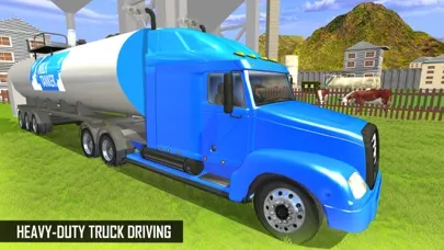 Milk-Man: Offroad Transporter Trailer Truck Drive應用截圖