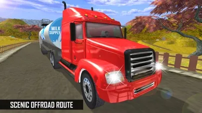 Milk-Man: Offroad Transporter Trailer Truck Drive應用截圖