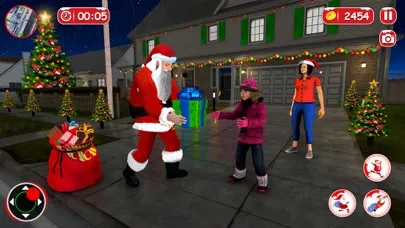 Santa Claus Gift Delivery Game應用截圖