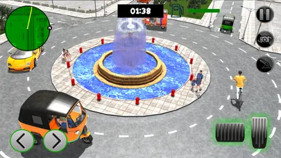 Tangkapan layar Tuk Tuk Auto Rikshaw Taxi Game