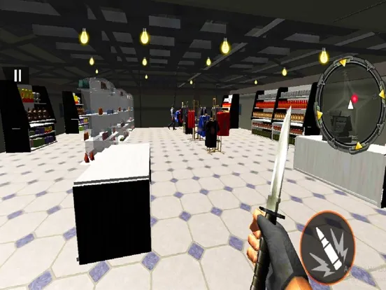 Tangkapan layar Ultimate Supermarket Robbery iPad 