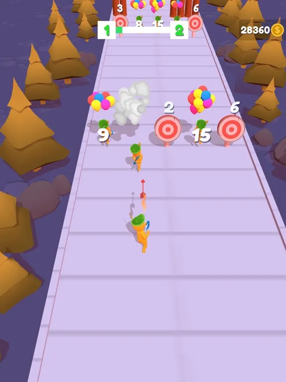 Zrzuty ekranu Archer Gang 3D iPad 