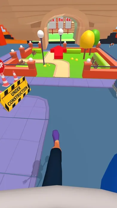 Capturas de tela do Football City 3D