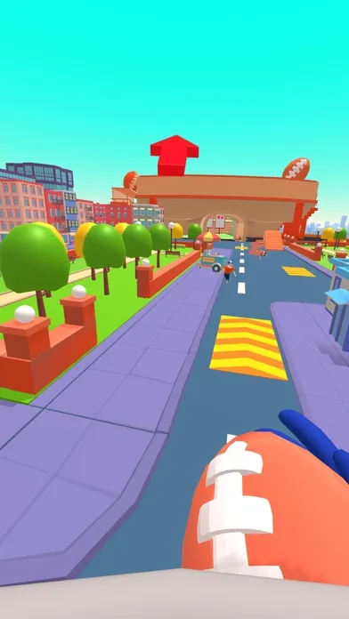 Capturas de tela do Football City 3D
