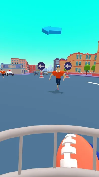 Capturas de tela do Football City 3D