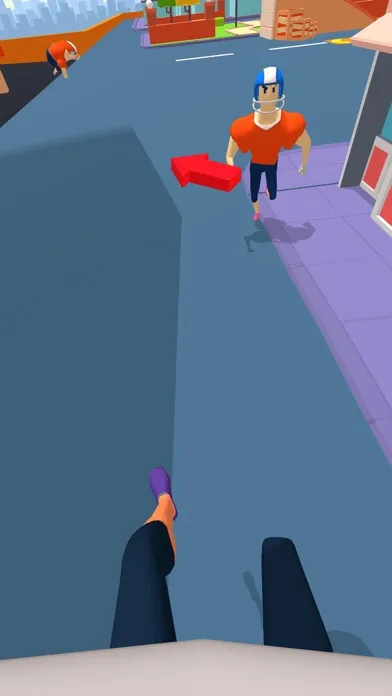 Capturas de tela do Football City 3D