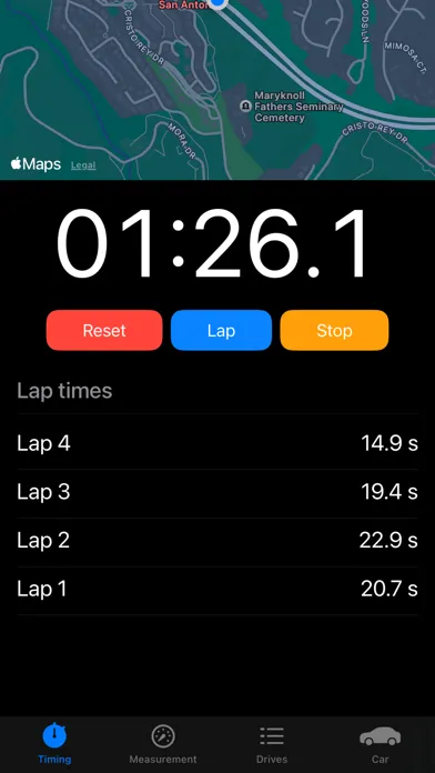 SpeedGPS - Drive & Measure 스크린샷