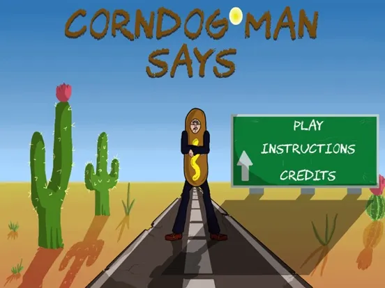 Corndog Man Says iPad 应用截图