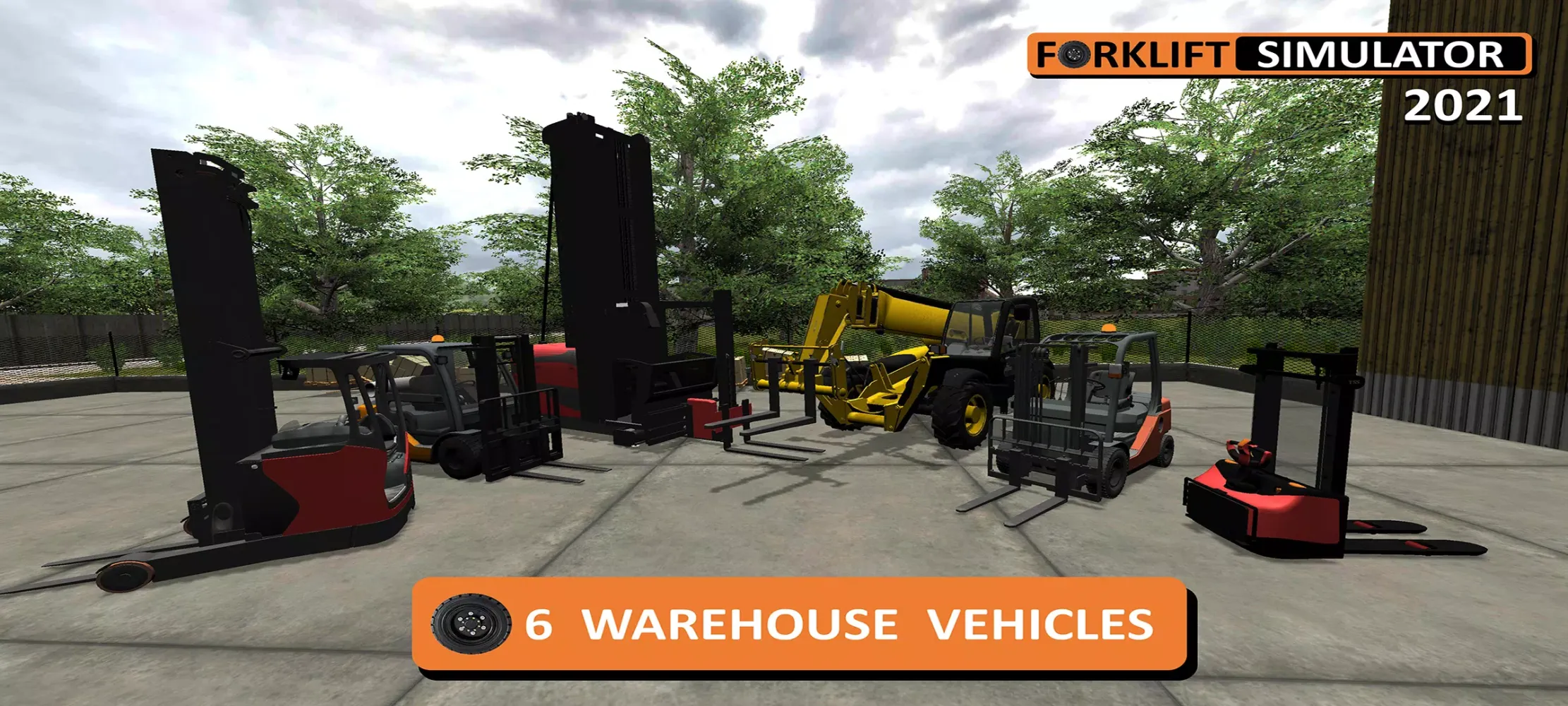 Ảnh chụp màn hình của Forklift Simulator 2021