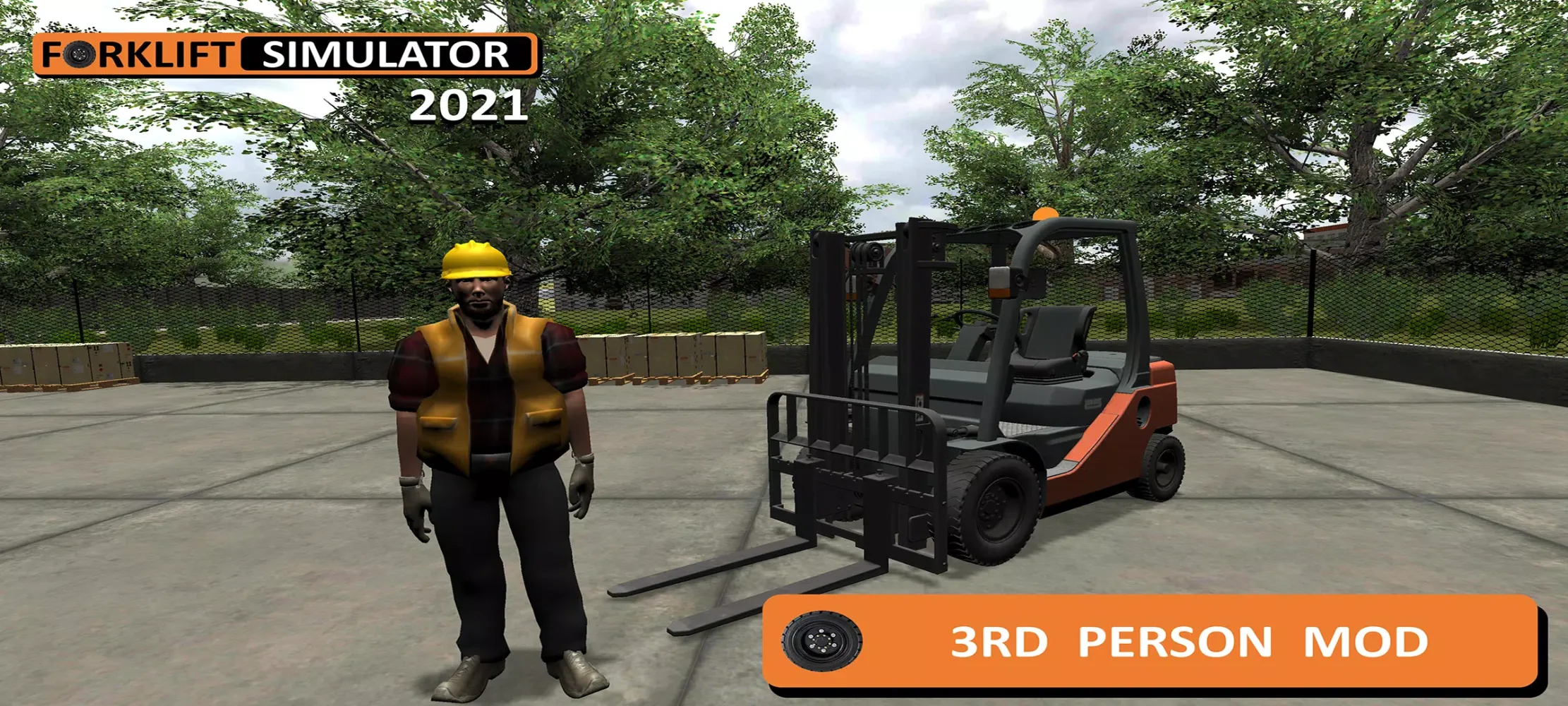 Ảnh chụp màn hình của Forklift Simulator 2021